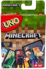 Настольная игра Уно Майнкрафт (UNO Minecraft) MATTEL