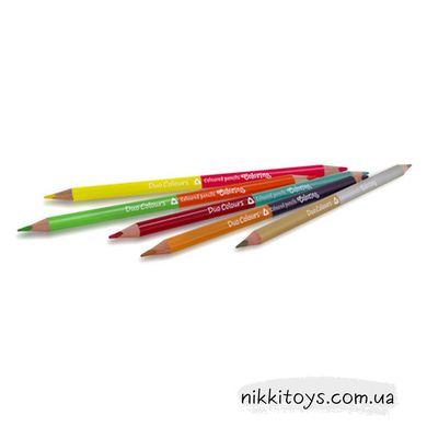 Олівці кольорові трикутні Colorino двосторонні 24 шт і 48 кольору 51705