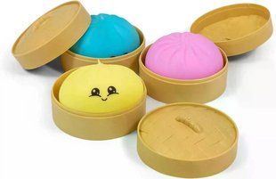 Игрушка-антистресс &laquo;Squeezy Dumplings Original&raquo; (пельмень, хинкали) большая, 8,5 см, меняет цвет