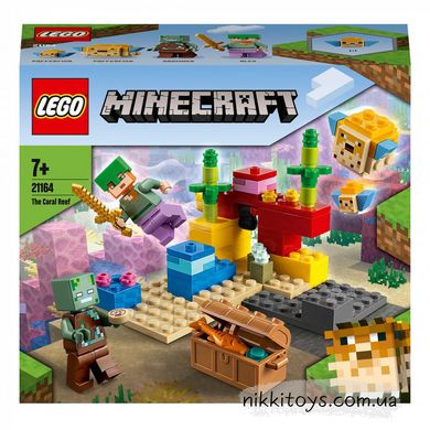 LEGO Minecraft Коралловый риф 21164