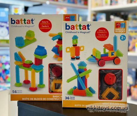 Конструктор гольчатий Battat Bristle Blocks - Будівельник, 36 дет