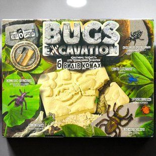 Креативна творчість для проведення розкопок "BUGS EXCAVATION" жуки укр 4823102812649