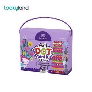 Набір для малювання Tooky Land крапковий живопис для малюків 8 кольорів LT 333