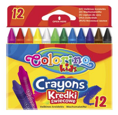 Воскові олівці Colorino 12 кольорів 13314