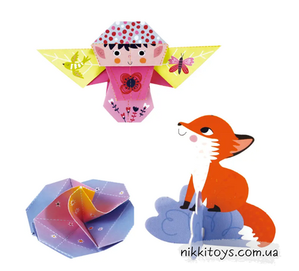 Набор для творчества, оригами "Мир единорогов", 40 листов СН 221811