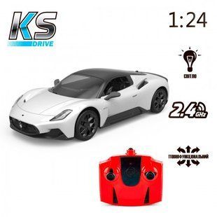 Автомобіль KS Drive на р/к - Maserati MC20 (1:24, білий) 124GMMW