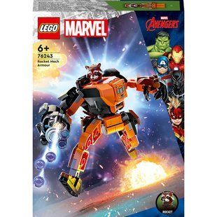 Конструктор LEGO Marvel Робоброня Єнота Ракети (76243)