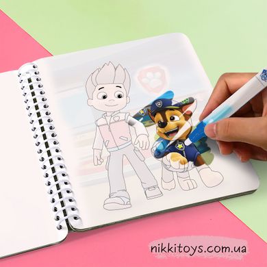 НАБОР ВОДНЫХ МНОГОРАЗОВЫХ РАСКРАСОК PAW PATROL Щенячий патруль