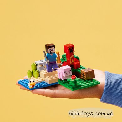 Конструктор LEGO Minecraft Пастка Кріпера (21177)