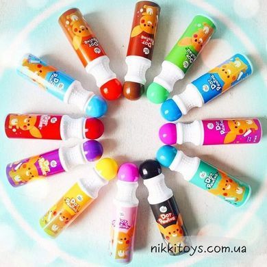 Точковий живопис Jar Melo 12 кольорів Dot Painting