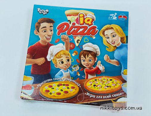 Настольная развлекательная игра "IQ Pizza" УКР И РУС