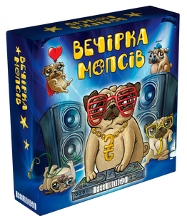Вечірка мопсів настільна гра FeelIndigo