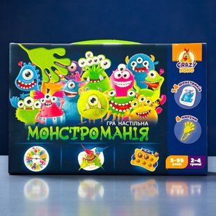 Гра настільна з липунами &laquo;Монстроманія&raquo; Vladi Toys