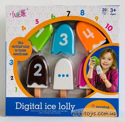 Обучающая Настольная игра "Digital Ice Lolly" СЧЁТ/ЦВЕТ Мороженое GT 273238