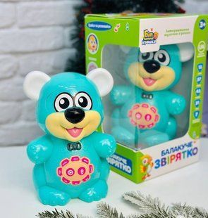 Мишка интерактивный аудио-сказки LimoToy