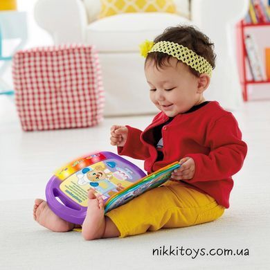 Музична книжечка з віршиками Fisher-Price українською з ефектами
