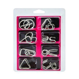 Набір металевих головоломок "Metal Puzzle" pink