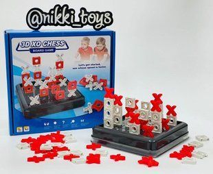 Настольная игра Крестики-нолики 3D