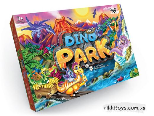 Настольная развлекательная игра "Dino Park" бродилка
