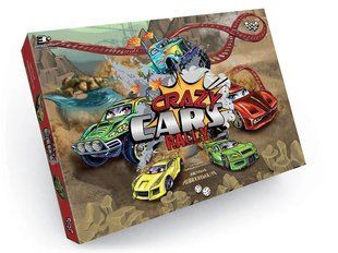 Гра настільна, розважальна бродилка "Crazy Cars Rally"