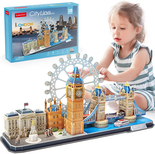 Конструктор 3D CubicFun CityLine London (MC 253h)