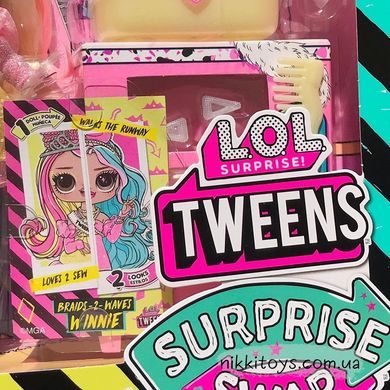 Игровой набор с куклой L.O.L. Surprise! Tweens серии Surprise Swap - Винни Вейвз 591733