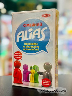 Настольная игра Алиас Alias ​​Семейный Tactic 58111