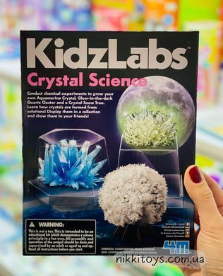 Набор для выращивания кристаллов KidzLabz 4M