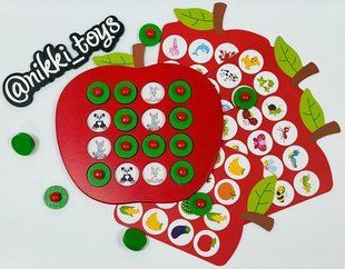 Деревянная игрушка Меморика