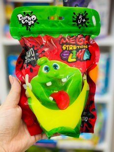 Слайм "Mega Stretch Slime" пакет 500г