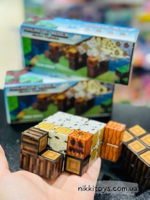 Конструктор магнітний 35 деталей Майнкрафт Minecraft