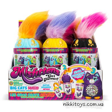 М’яка іграшка Misfittens W3 - Котик у банці 03936(W3)