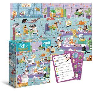 Вімельпазл Dodo Look and Find Котяче кафе, 100 дет
