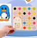 Логическая игра Цветовой код Пингвин Сolor IQ Game Johor Bahru