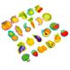 Набір магнітів «Овочі та фрукти» VT 3106-28