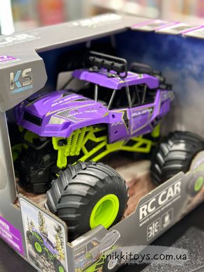 Автомобиль Sulong Toys Bigfoot Off-road с р/у - Violet (1:16, 27 МГц (MHz))