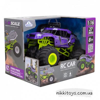 Автомобіль Sulong Toys Bigfoot Off-road з р/к – Violet (1:16, 27 МГц (MHz))