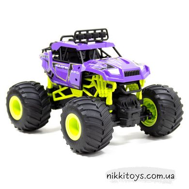 Автомобиль Sulong Toys Bigfoot Off-road с р/у - Violet (1:16, 27 МГц (MHz))