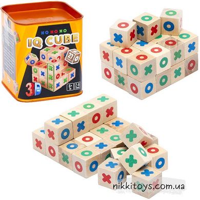Настольная развлекательная игра "IQ Cube" Крестики нолики