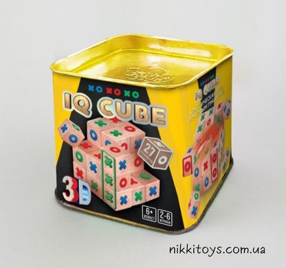 Настольная развлекательная игра "IQ Cube" Крестики нолики