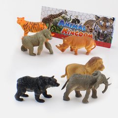 Животные дикие "ANIMAL KINGDOM", 6 штук в пакете 9618-25