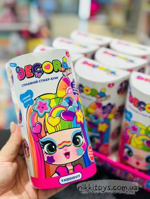 Игровой набор с куклой Decora - Разноцветный сюрприз