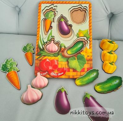 Вкладки "Кошик з овочами - 1" ПСФ 042