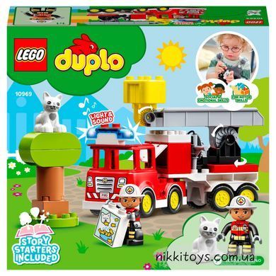Конструктор LEGO DUPLO Реск'ю Пожежна машина
