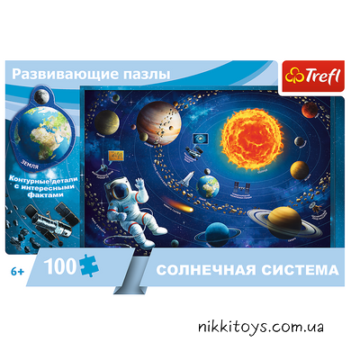 Пазли навчальні Сонячна система ( 100 елементів) Trefl 15529