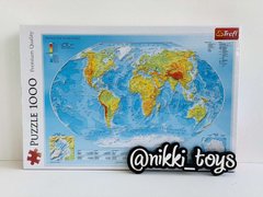 Пазли Карта Світу на 1000 ел