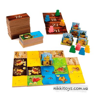 Настольна игра Kingdomino. Лоскутное королевство FeelIndigo