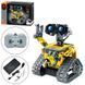 Конструктор Yellow Wall-E STEM 3в1 (робот, динозавр) на радіокеруванні 2.4G, акумулятор, USB, APP, 434 деталі