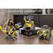 Конструктор Yellow Wall-E STEM 3в1 (робот, динозавр) на радіокеруванні 2.4G, акумулятор, USB, APP, 434 деталі