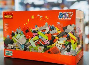 Конструктор "DIY" (600 елм.) Міська дорога COGO